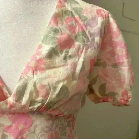 PRINCESS POLLY floral mini dress size US 6 - Picture 3 of 8